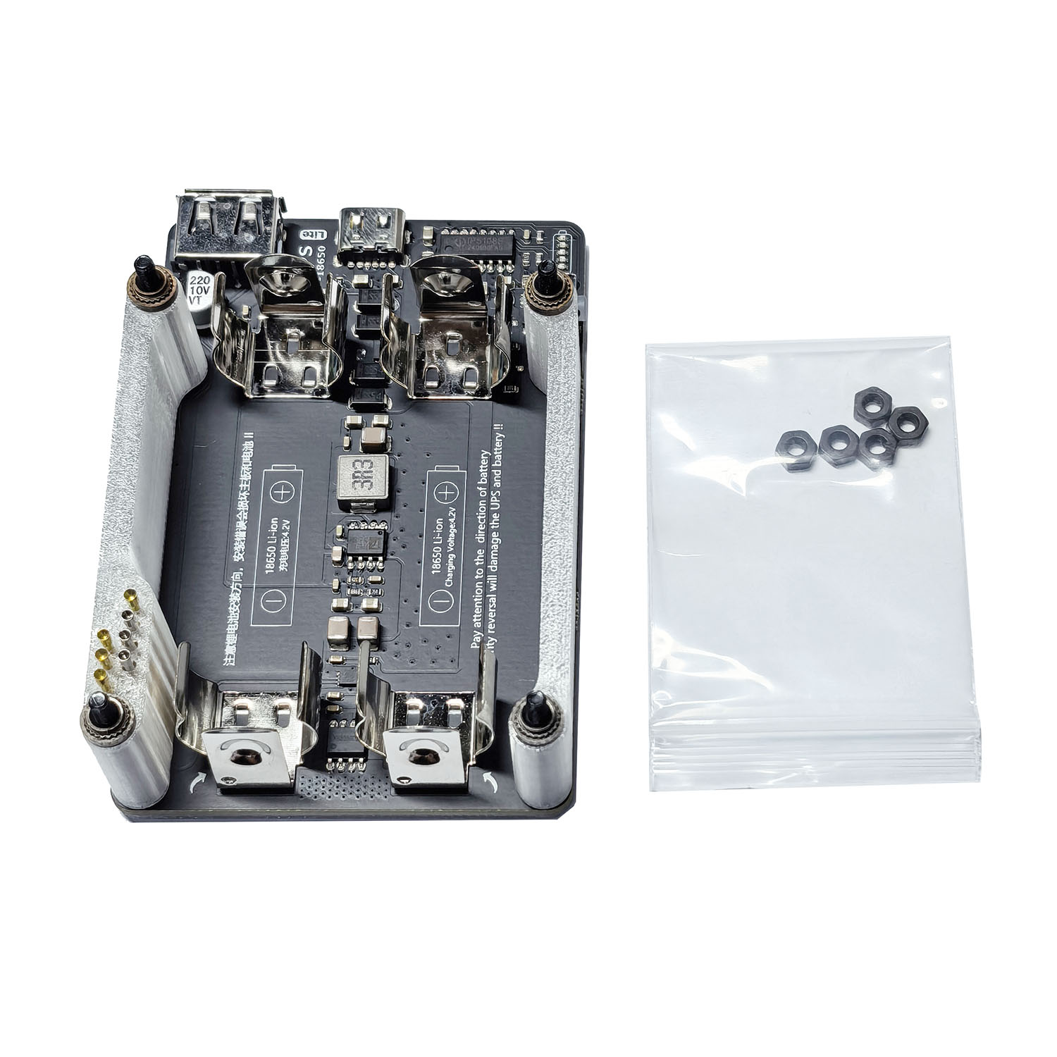 Raspberry Pi 4B 3B+ 3B 5V 3A U - Raspberry Pi Uninterrupted Power Supply Ups 18650 review and price