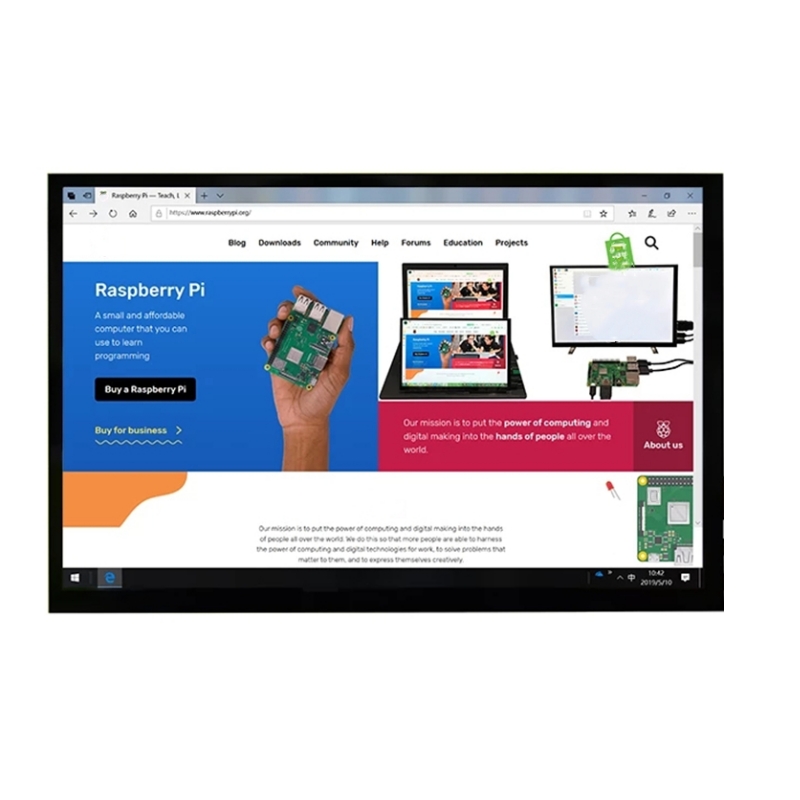 New 10.1 inch 1280x800 IPS LCD - Raspberry Pi 10.1 Inch Capacitive Touch Screen Ips review and price